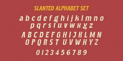 The Ghamber Italic Font Poster 15