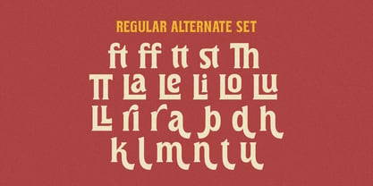 The Ghamber Italic Font Poster 14