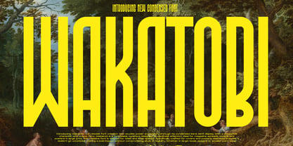 CCS Wakatobi Font Poster 1