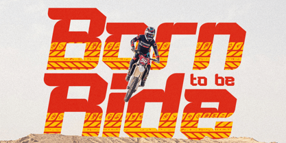 Speed Force Font Poster 5