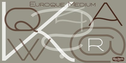 Euroque Font Poster 13