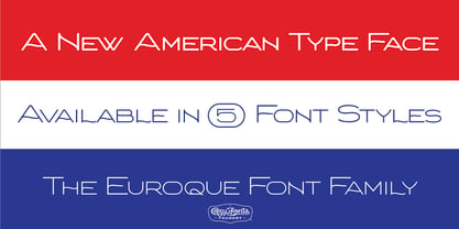 Euroque Font Poster 3