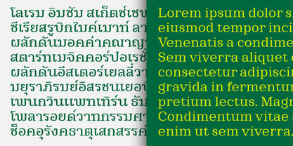 Phongphrai Font Poster 4