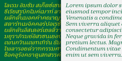 Phongphrai Font Poster 5