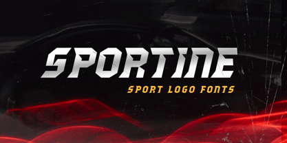 Sportine Font Poster 1