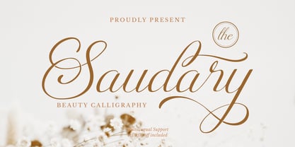 Saudary Font Poster 1