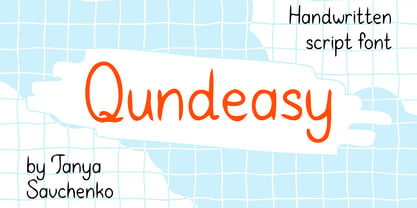 Qundeasy Font Poster 1