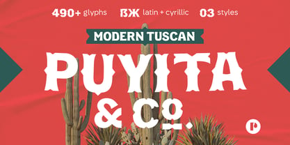 Puyita Font Poster 1