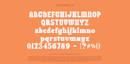 Yearself Font Poster 10