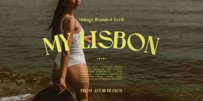 My Lisbon Font Poster 1