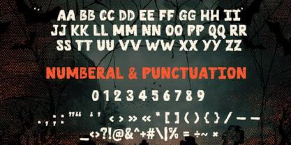 Hello Halloween Font Poster 8