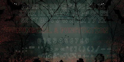 Hello Halloween Font Poster 7