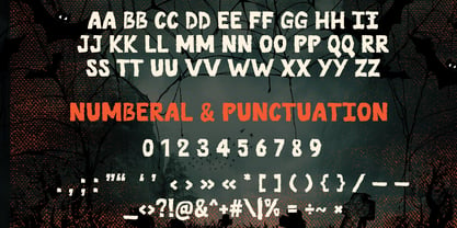 Hello Halloween Font Poster 6