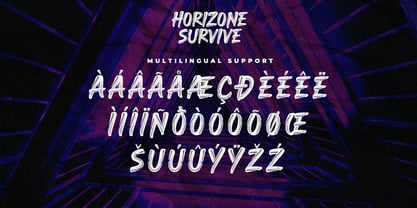 Horizone Survive Fuente Póster 11