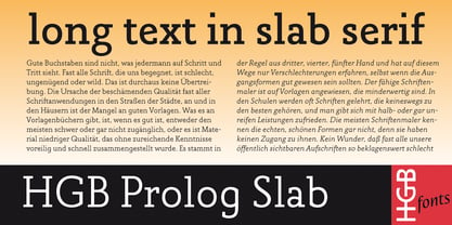 Prolog Slab Font Poster 7