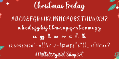 Christmas Friday Font Poster 5
