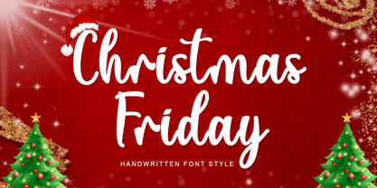 Christmas Friday Font Poster 1