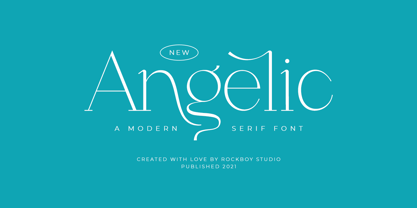 Angelic Font Poster 1