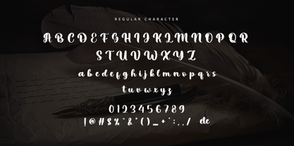Angelic Writing Font Poster 11