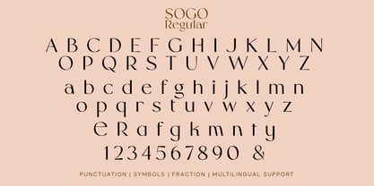 Sogo Font Poster 12