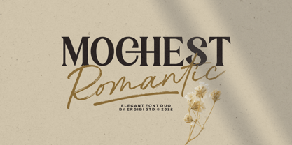 Mochest Romantic Font Poster 1