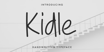 Kidle Font Poster 1