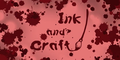 Ink by Lio Font Poster 7