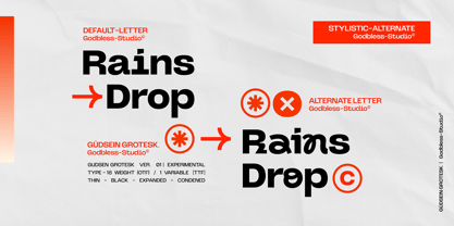 Gudsein Grotesk Font Poster 5