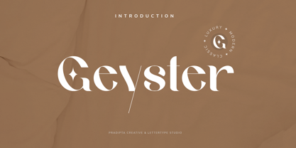 Geyster Font Poster 1