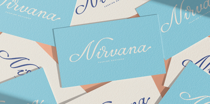 Meliora Script Font Poster 2