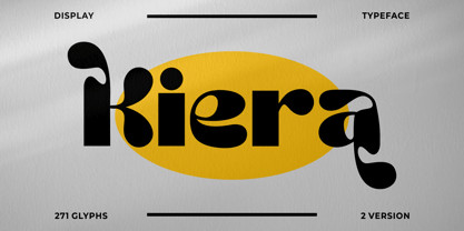 Kiera Font Poster 1