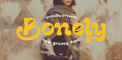 Bonely Font Poster 1
