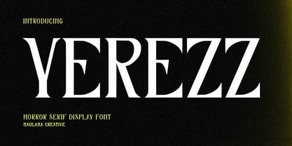 MC Yerezz Font Poster 1