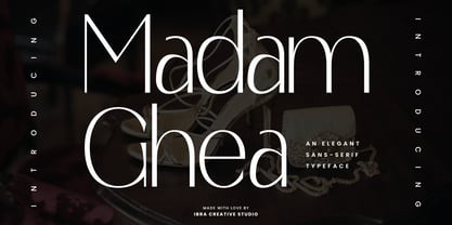 Madam Ghea Font Poster 1