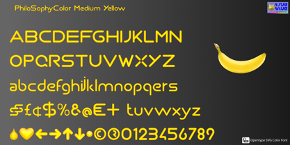 Philo Sophy Color Font Poster 13