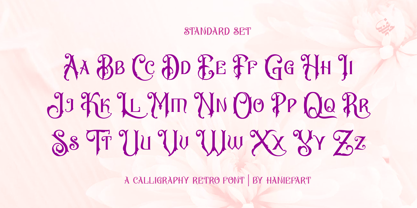 Ornamental Heritage Font Poster 2