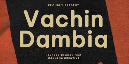 MC Vachin Dambia Font Poster 1