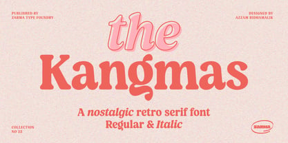 Kangmas Font Poster 1