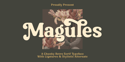 Magules Font Poster 1
