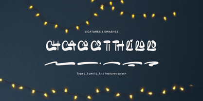 Blessed Christmas Font Poster 9