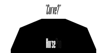 Horse Pro Font Poster 2