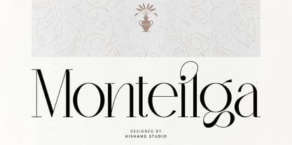 Monteilga Font Poster 1