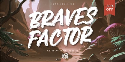 Braves Font - Graphic Design Fonts