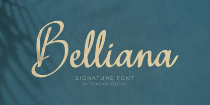 Belliana Font | Webfont & Desktop | MyFonts