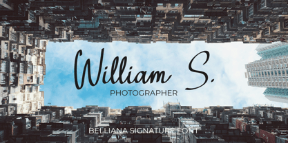 Belliana Font Poster 11