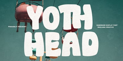 Yoth Head Font Poster 1
