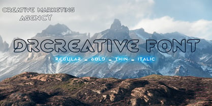 Dr Creative Font Poster 11