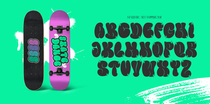 Mamboo bubble Font Poster 10