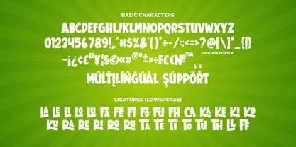 Melons Font Poster 10