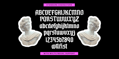 Chariot Font Poster 9